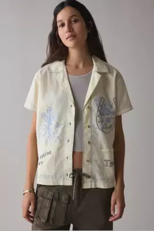 BDG Nash Embroidered Shirt in