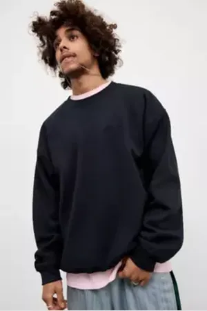 iets frans... Iets frans. Black Embroidered Sweatshirt in a Urban Outfitters