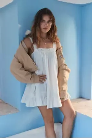 Kimchi Blue Aliah Mini Dress in a Urban Outfitters