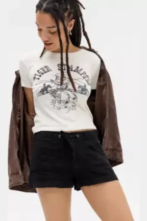 BDG Linen Shorts in
