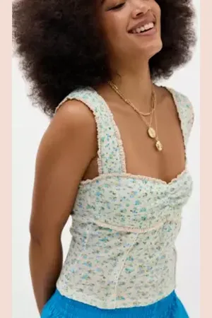 Kimchi Blue Ellie Floral Top in