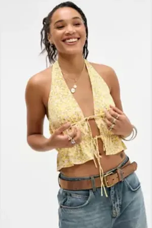 Kiss The Sky UO Exclusive Catelonia Halter Top in