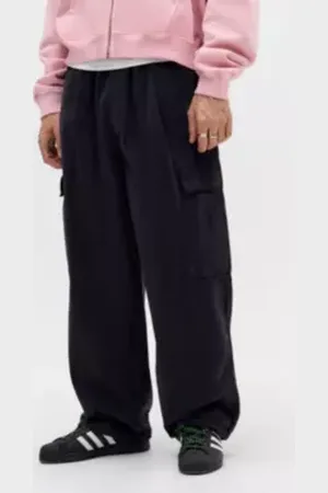iets frans... Iets frans. Black Poplin Chino Cargo Pants in a Urban Outfitters