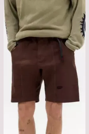 Gramicci Tobacco Brown Gadget Shorts in a Urban Outfitters