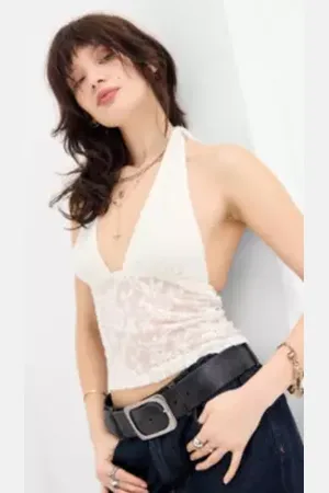 Motel Ecru Cosimo Top in a Urban Outfitters