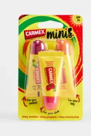 Carmex Mini Lip Balm 3-Pack in