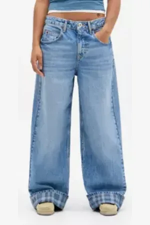 BDG Jaya Turn-Up Malibu Jeans in