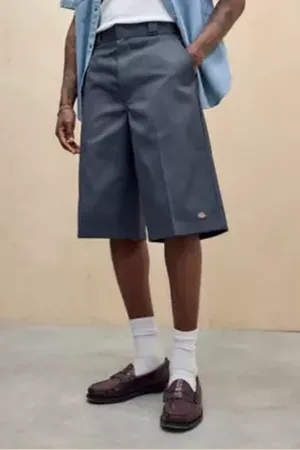 Dickies Charcoal 15 Inch Multi-Pocket Shorts in