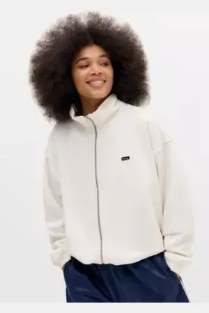 iets frans... Iets frans.. White Silas Full-Zip Sweatshirt di iets frans. in