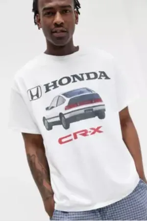 Urban Outfitters UO White Honda T-Shirt di in