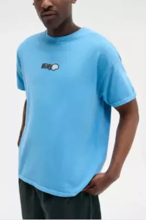 Urban Outfitters UO Blue Dirty Mind T-Shirt di