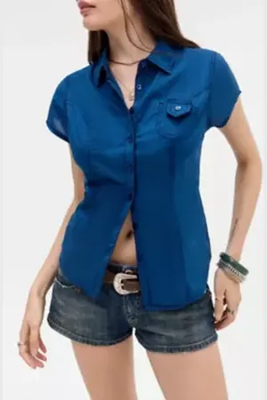 BDG Veronica Short Sleeve Shirt in