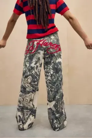 ED HARDY UO Exclusive Camo Dragon Jeans in a Urban Outfitters