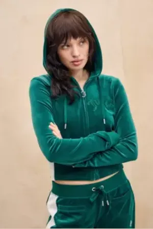 Juicy Couture UO Exclusive Green Hoodie in