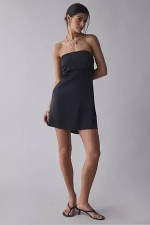 Urban Outfitters UO Laura Strapless Mini Dress di in