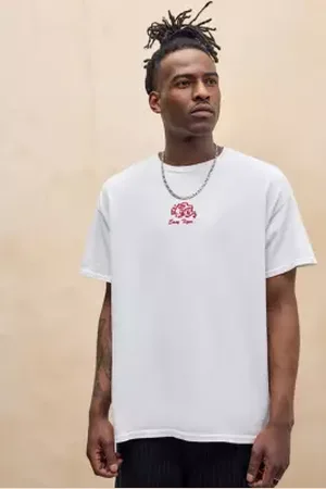 Urban Outfitters UO Easy Tiger Motif T-Shirt di in