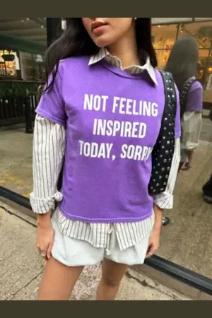 Urban Outfitters UO Slogan Relaxed T-Shirt di in