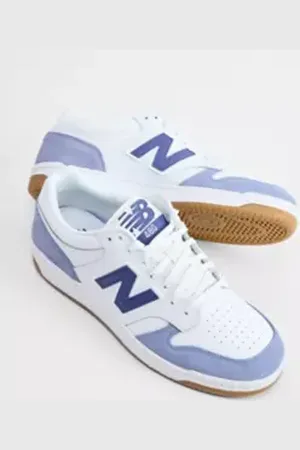 New Balance Sneakers 480 Ecru & Blu in