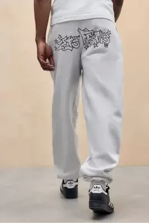 iets frans... Iets frans. Graffiti Back Print Joggers in
