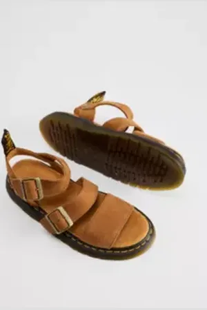 Dr. Martens Sandali Gryphon Tan Bruciato in
