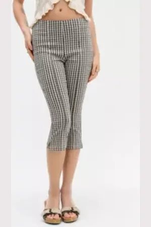 Silence + Noise Bengal Capri Trousers in a Urban Outfitters