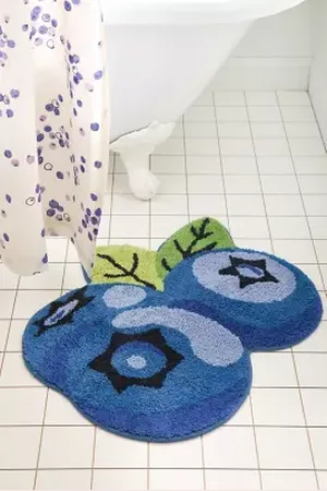 Urban Outfitters Blueberries Bath Mat di