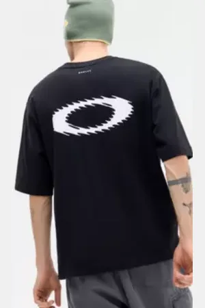 Oakley UO Exclusive Black Broken Ellipse T-Shirt in