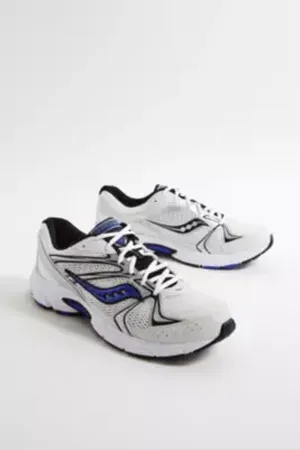 Saucony Scarpe da Ginnastica Ride Millennium Bianche e Blu in