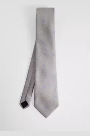 iets frans... Iets frans. Grey Stripe Tie in