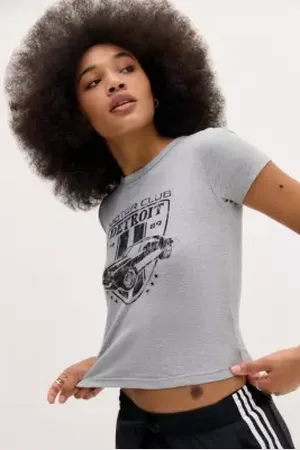 Urban Outfitters Maglietta UO Motor Club Detroit Baby di in