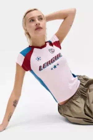 Urban Outfitters Maglietta da Football UO League 76 Panel di in