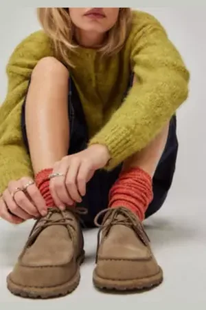 Birkenstock Scarpe Scamosciate Utti con Lacci