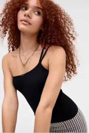 Urban Outfitters UO Zoe Top Senza Cuciture Monospalla di in