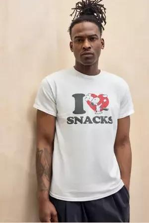Urban Outfitters Maglietta UO Snoopy I Love Snacks di in