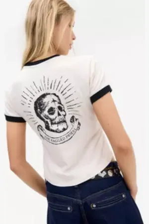 The Ragged Priest Skull T-Shirt in