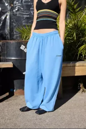 iets frans... Iets frans. Cornflower Blue Harri Baggy Joggers in