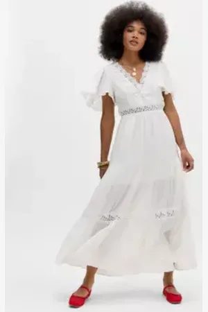 Kiss The Sky Montauk Crinkle Dress in a Urban Outfitters