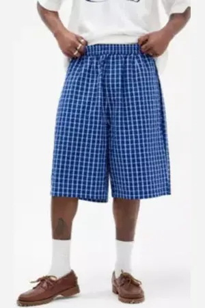 iets frans... Iets frans. Seersucker Check Shorts in