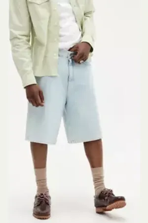 Stan Ray Lite Blue Wide 5 Jorts in