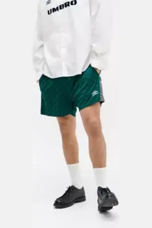 Umbro Pantaloncini UO Exclusive Green Checkerboard in