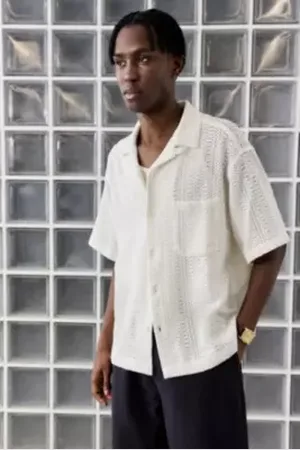 Loom Ecru Roman Shirt in a Urban Outfitters