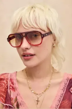 Urban Outfitters UO River Aviator Sunglasses di in