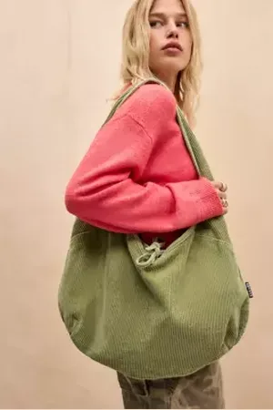 Urban Outfitters Borsa Tote in Velluto a Coste Flo Slouch di BDG di in