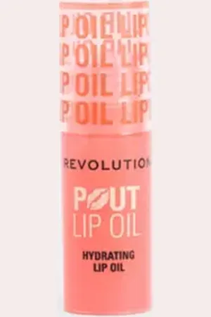 Revolution Juicy Peach Pout Olio per Labbra in