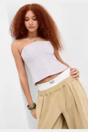 BDG Top Bandeau a Righe in