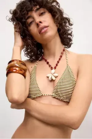 Motel Top Bikini a Righe Pami in a Urban Outfitters