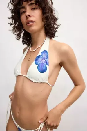 Motel Top Bikini Cerry Orchid in a Urban Outfitters
