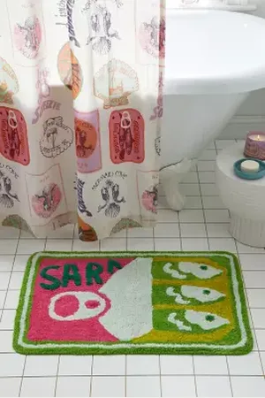 Urban Outfitters Sardines Bath Mat in Assortito