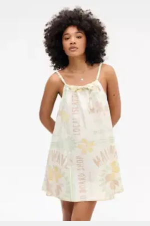 BDG Abito a Trapezio Mini Stampato Eva in a Urban Outfitters