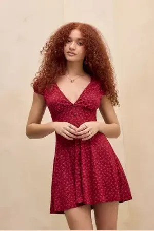 Kimchi Blue Nadia Tea Dress in a Urban Outfitters